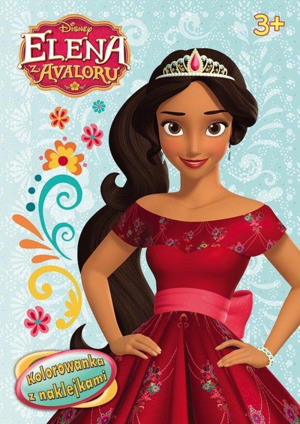 Elena z Avaloru. Kolorowanka z naklejkami